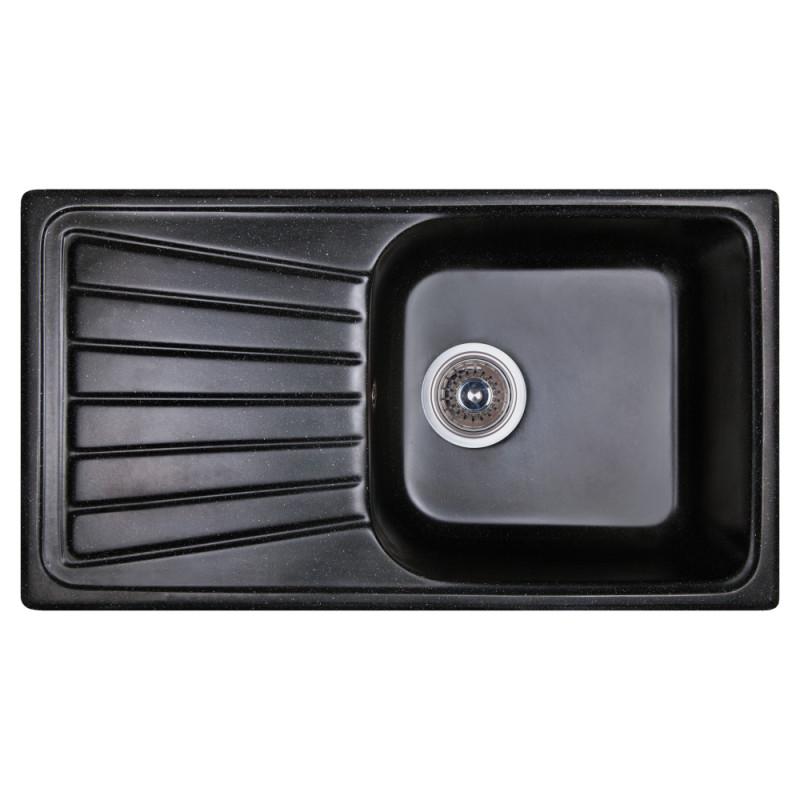 Мойка для кухни гранитная прямоугольная Fosto 8146 kolor 420 FOS8146SGA420 (54565)