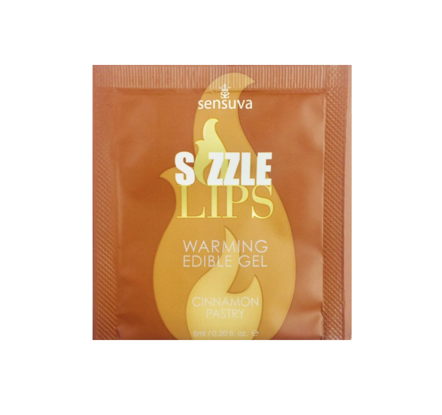 Пробник массажного геля Sensuva Sizzle Lips Cinnamon Pastry 6 мл