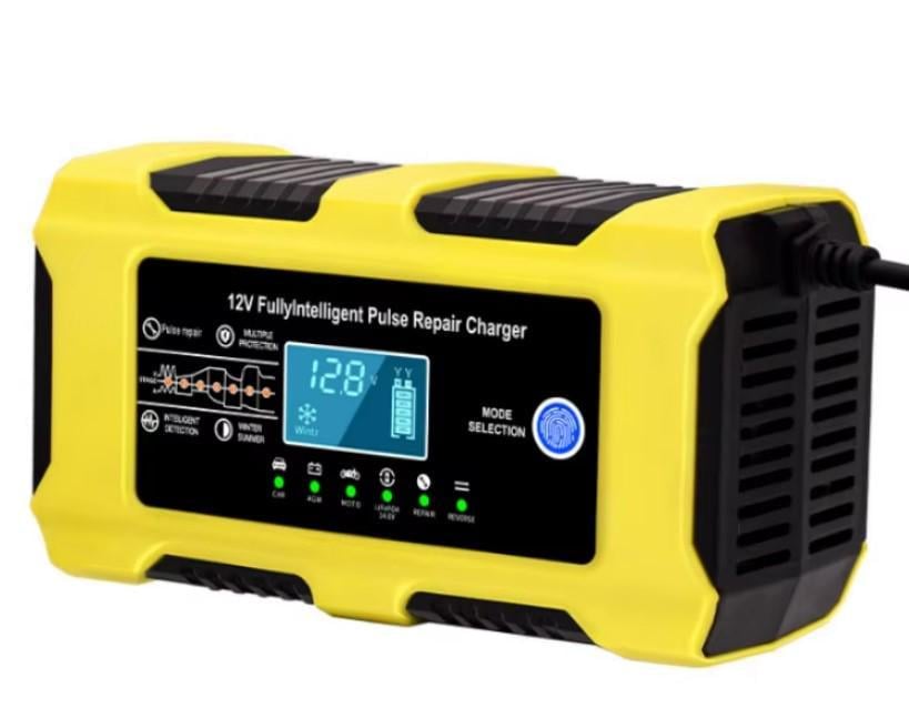 Зарядное устройство Pulse Repair 12V 10A для автомобильных батарей с интеллектуальным управлением (2104618845) Зарядное устройство Pulse Repair 12V 10A для автомобильных батарей с интеллектуальным управлением (2104618845)