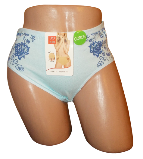 Жіночі трусики Uokin 8104 XXL Блакитний (1626288910)
