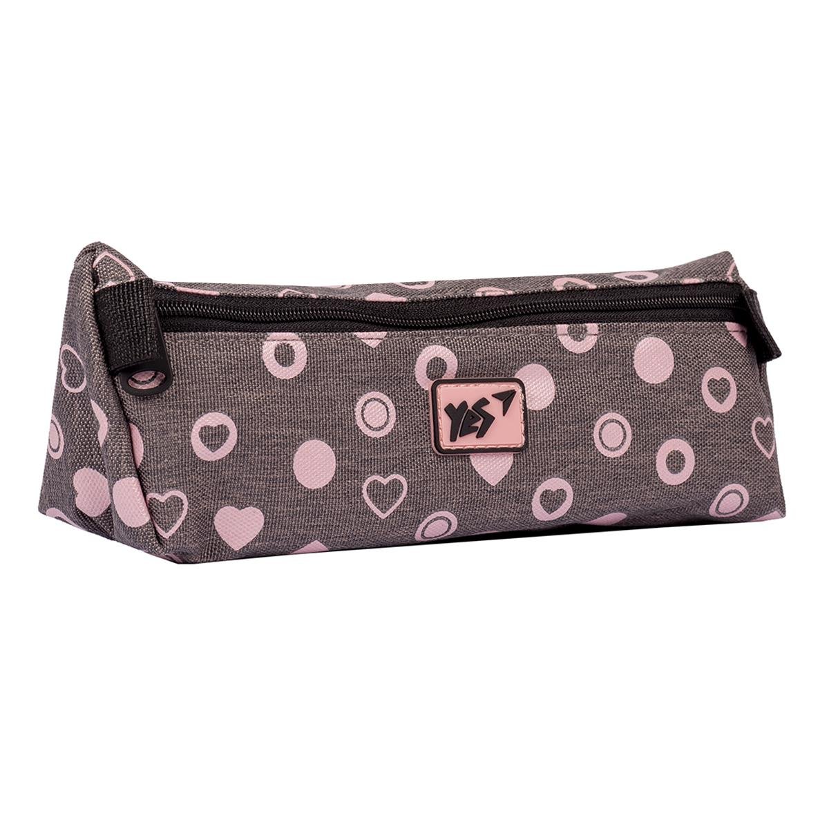 Пенал мягкий YES UN-01 Stay Серый (533039) Пенал мягкий YES UN-01 Stay Серый (533039)