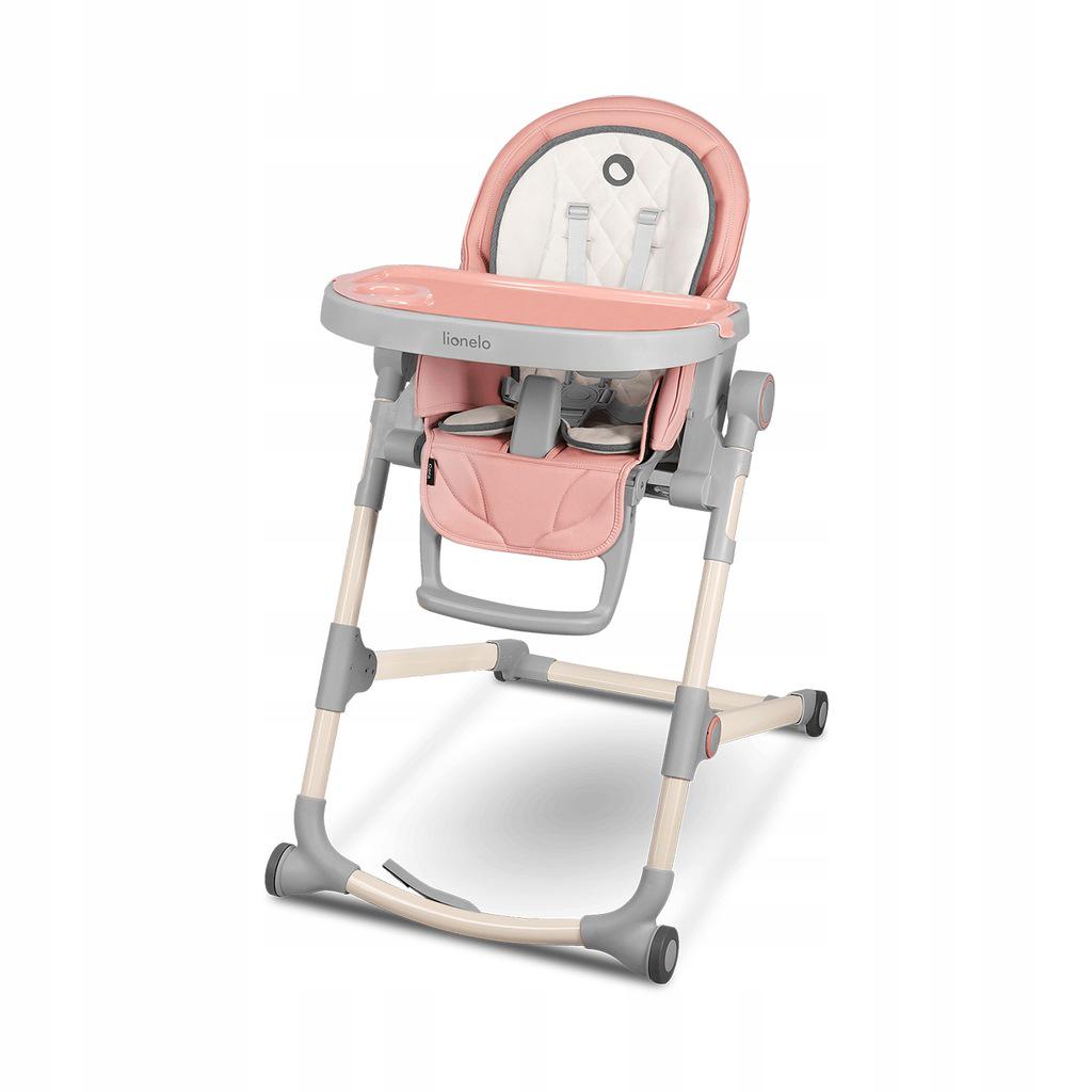 Стульчик для кормления Lionelo Cora Bubblegum