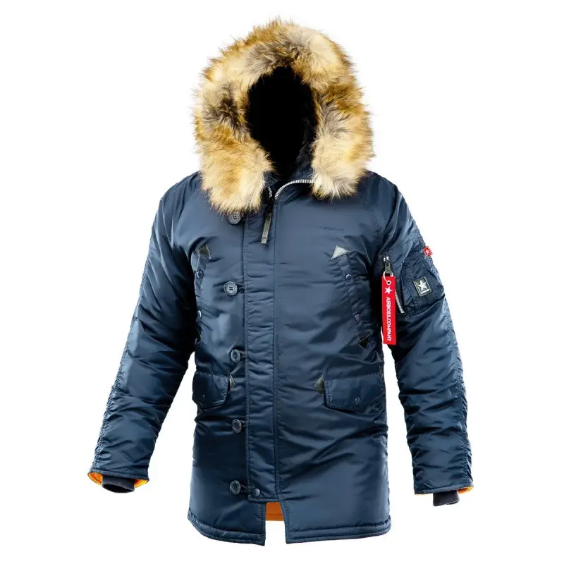 Куртка аляска Airboss Winter Parka XS Blue (171000123221BXS) - фото 1