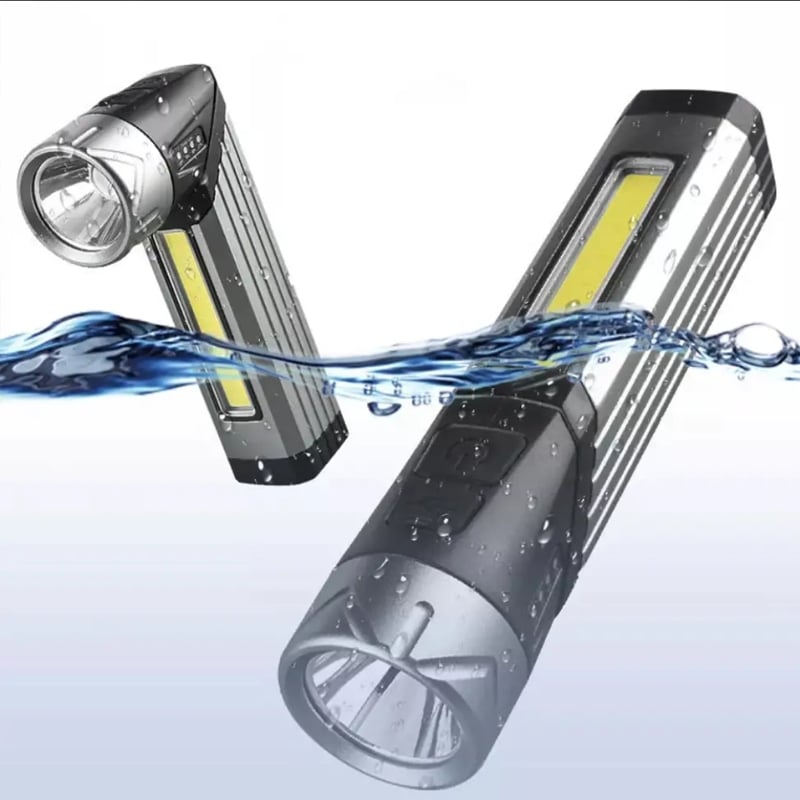 Ліхтарик світлодіодний 508-OSL + COB портативний поворотний USB магнітний (23678374) - фото 11 Ліхтарик світлодіодний 508-OSL + COB портативний поворотний USB магнітний (23678374) - фото 11