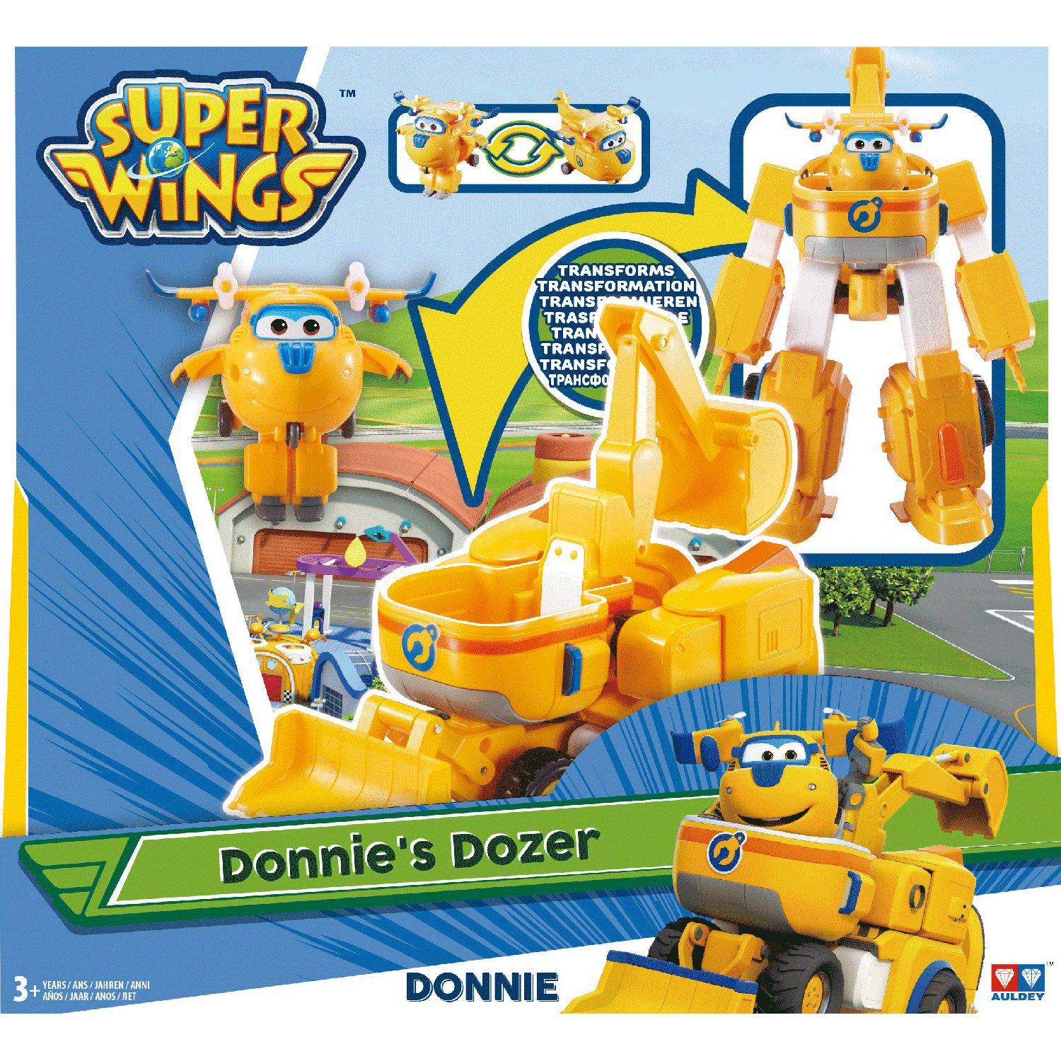 Дитяча ігрова фігурка Super Wings Transforming-Supercharge Donnie (EU720312) - фото 8