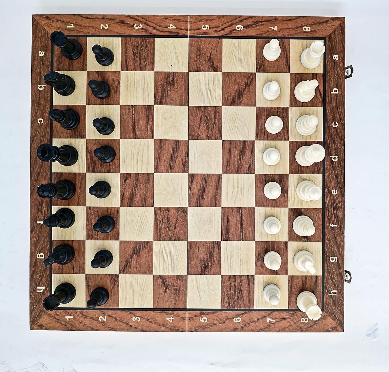 Шахматы деревянные настольные 20х40х4 см - фото 6 Шахматы деревянные настольные 20х40х4 см - фото 6