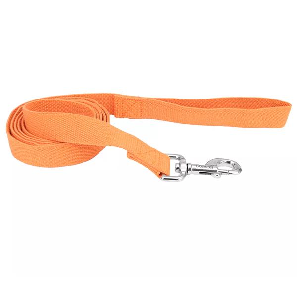 Экоповодок для собак Coastal New Earth Soy Dog Leash 1,6 см х 1,83 м Оранжевый (76484144684)