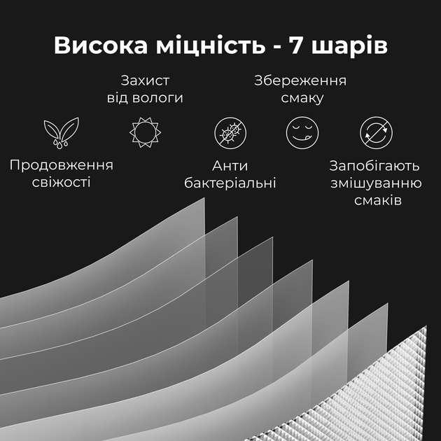 Пакеты для вакуумирования 16х30 см 50 шт. (25669240) - фото 4 Пакеты для вакуумирования 16х30 см 50 шт. (25669240) - фото 4
