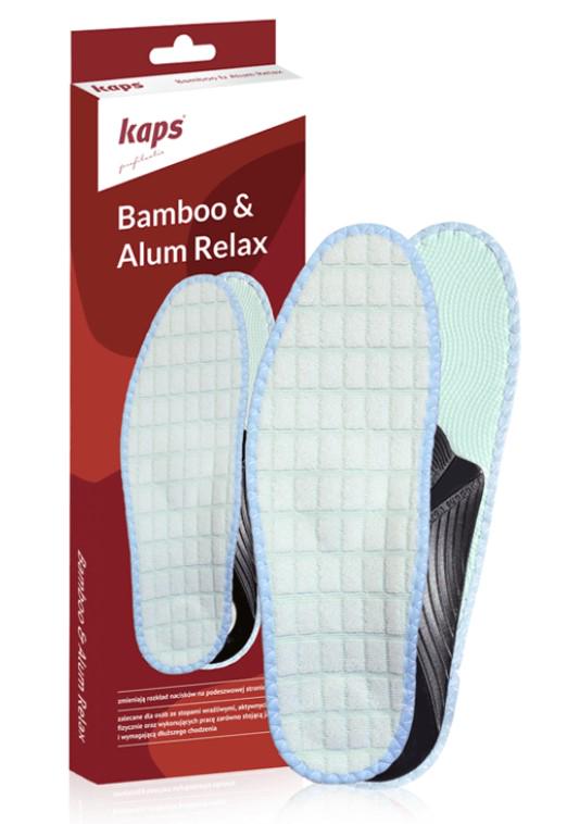 Стельки для обуви ортопедические Bamboo & Alum Fresh Relax р. 46