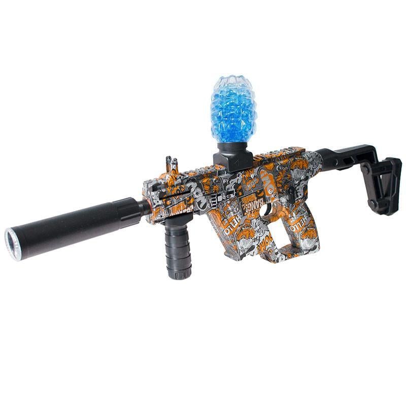 Дитячий іграшковий автомат Gel Energy Graffiti на гідрогелевих кульках-орбізах Grey (00000072282_2)