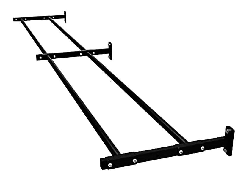 Полка подвесная разборная Kompred OL746 для фитболов с двумя отсеками 3000х600 мм Черный Полка подвесная разборная Kompred OL746 для фитболов с двумя отсеками 3000х600 мм Черный