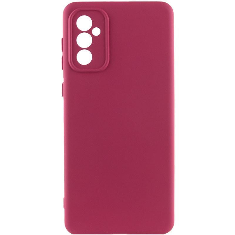 Противоударный Чехол Silicone Cover Lakshmi Full Camera (A) для Samsung Galaxy A34 5G Бордовый / Marsala