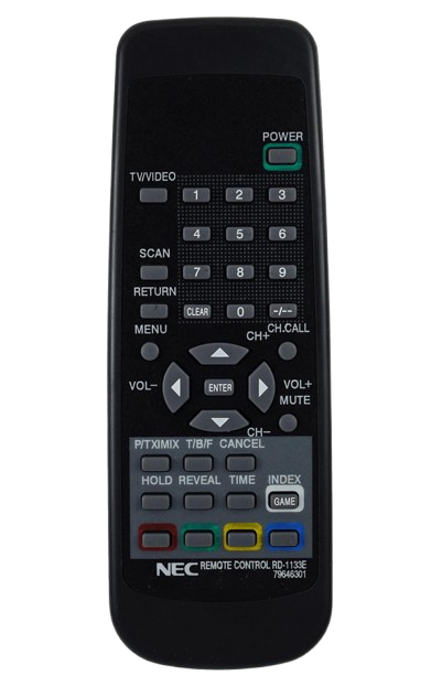 Пульт для телевизора Nec RD-1133E (1100)