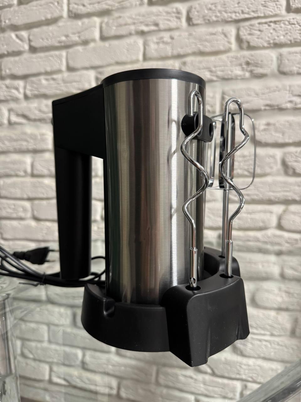 Міксер електричний потужний ручний з нержавіючої сталі - фото 2 Міксер електричний потужний ручний з нержавіючої сталі - фото 2