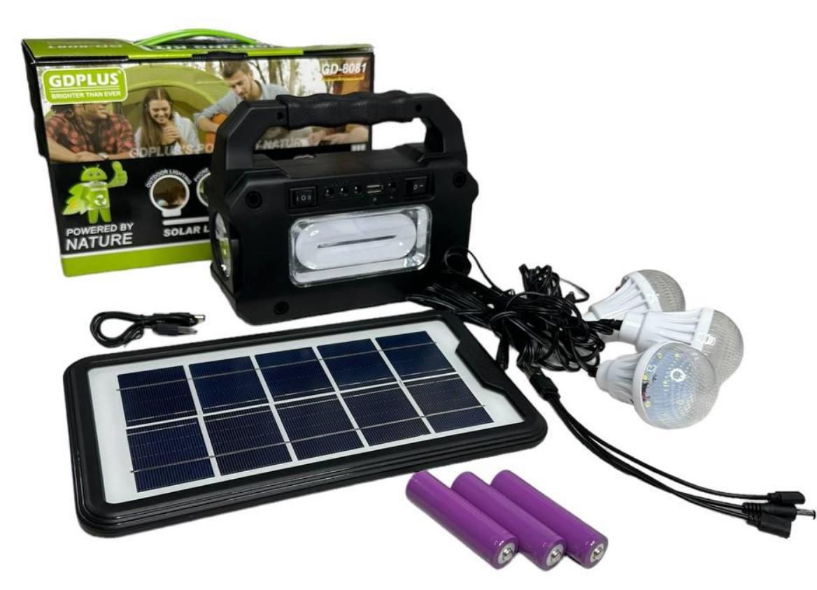 Портативна система GDPLUS GD-8081 з повербанком 4600 мАг FM MP3 Bluetooth (1990735961) - фото 7