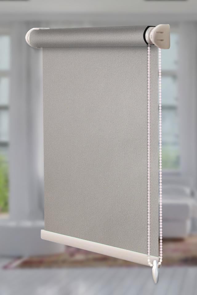 Рулонна штора Neo відкритого типу 200х210 см Світло-сірий (Neo-RSS-1050)