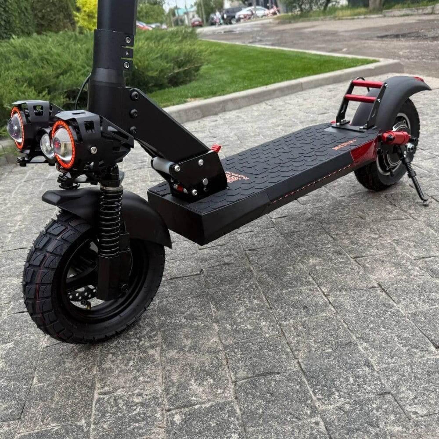 Электросамокат KugooKirin M4 PRO Plus 1000W 23Ah NFC ключи 3 фары - фото 7 Электросамокат KugooKirin M4 PRO Plus 1000W 23Ah NFC ключи 3 фары - фото 7