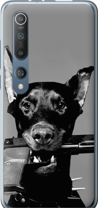 Чехол на Xiaomi Mi 10 Доберман (2745u-1860-42517)