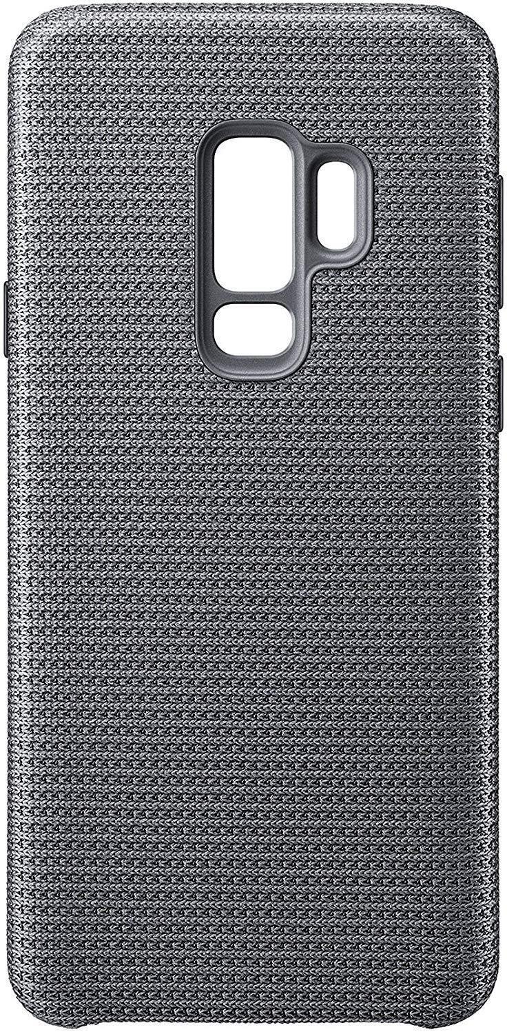 Фирменный противоударный чехол для Samsung Galaxy S9+ Plus Hyperknit Cover Grey - фото 3