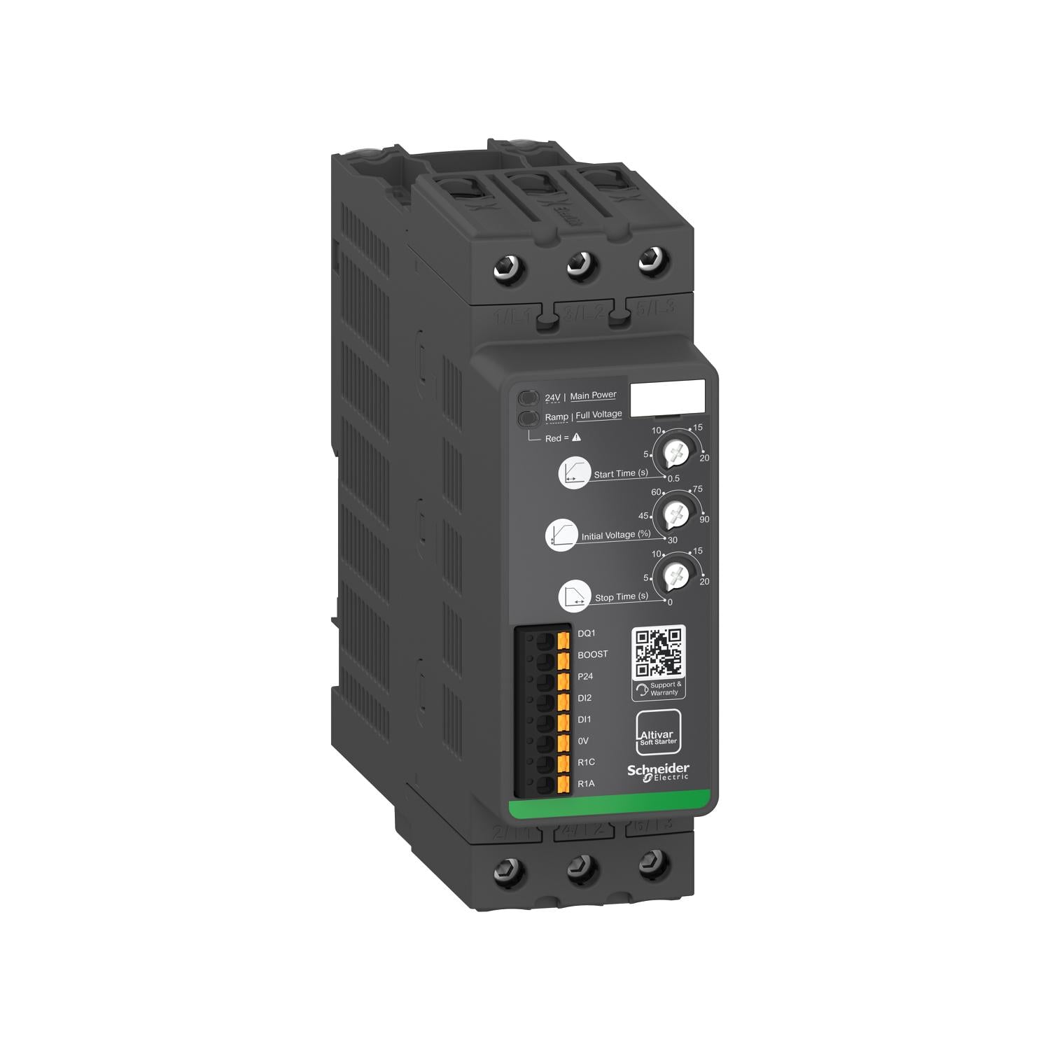 Устройство плавного пуска Schneider Electric ATS131 3Ф 38A 22 кВт 440 В (ATS130N2D38LT)