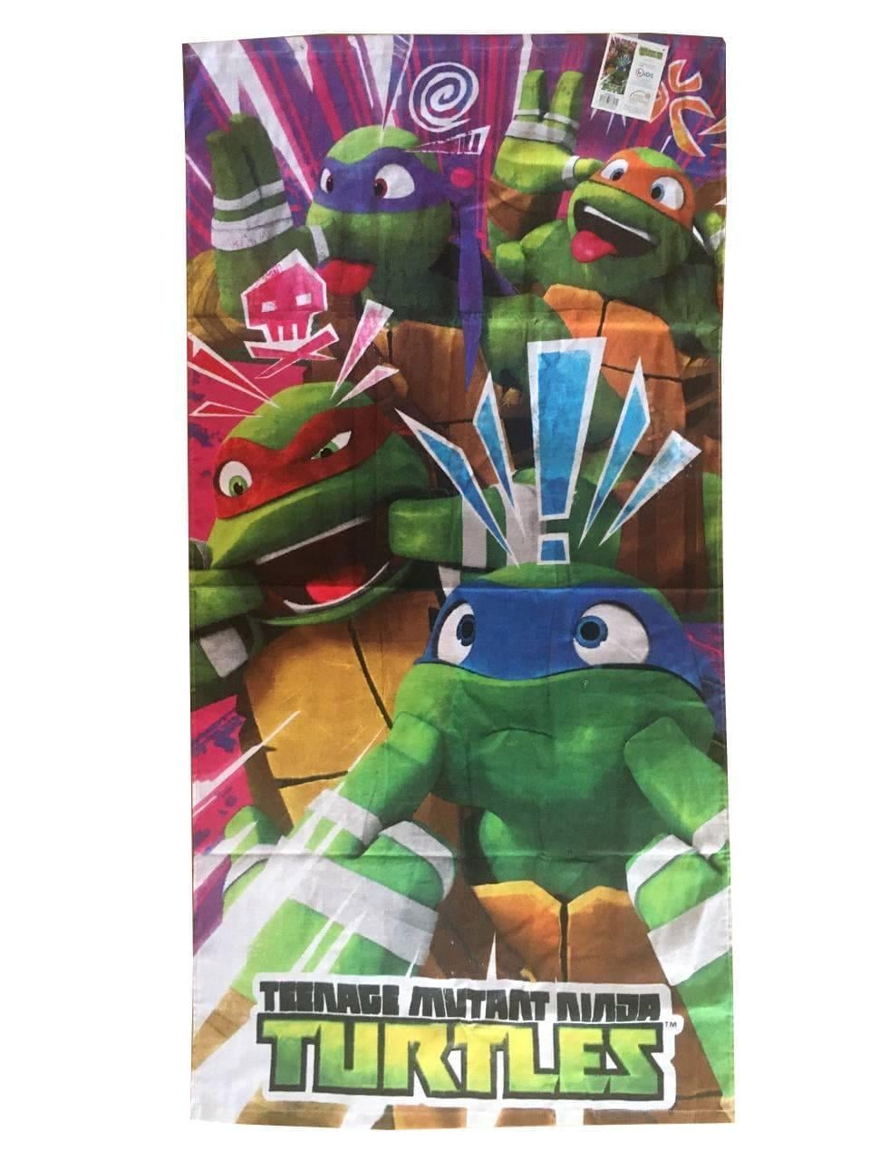 Полотенце пляжное Черепашки-ниндзя Kids Licensing детское 70х140 см