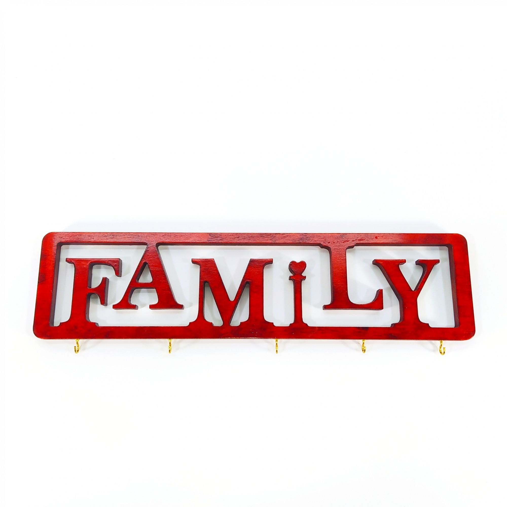 Ключниця Майстерня містера Томаса Family 40х10 см (0236)