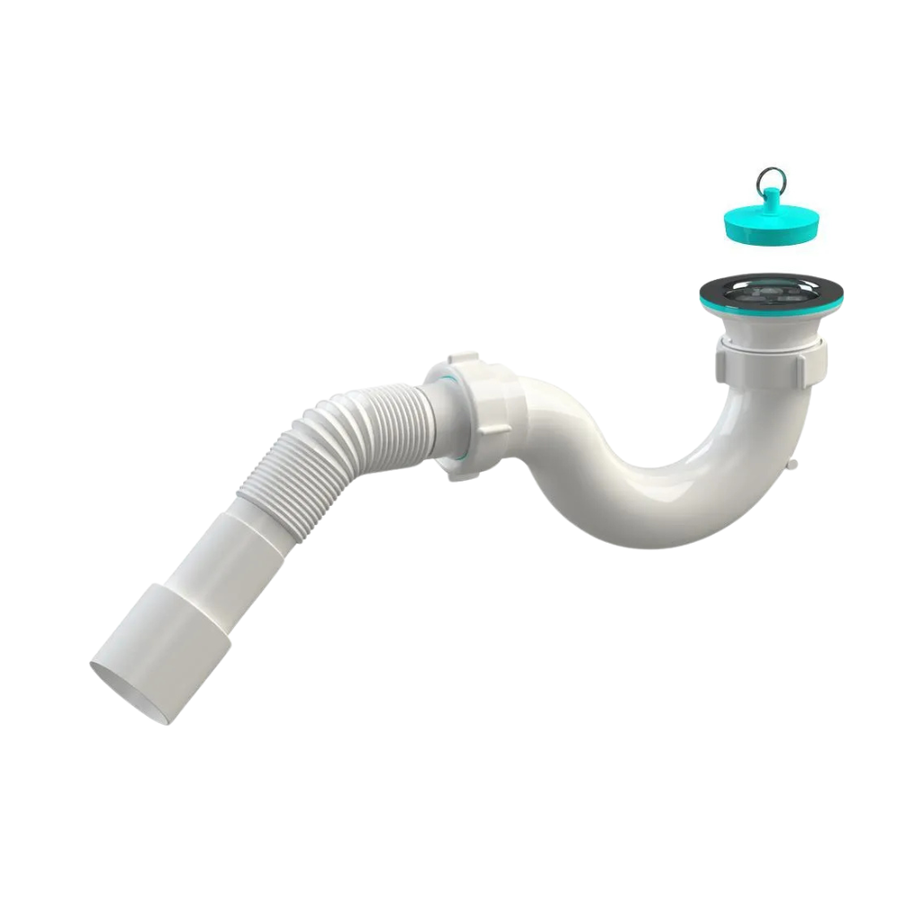 Сифон SoloPlast Д0110 для душевых кабин и поддонов пластиковый (2513176061)