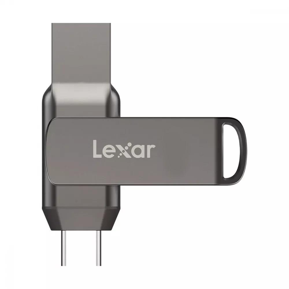 Флеш-память USB Lexar JumpDrive D400 USB Type-C 256 Gb (591260) - фото 2