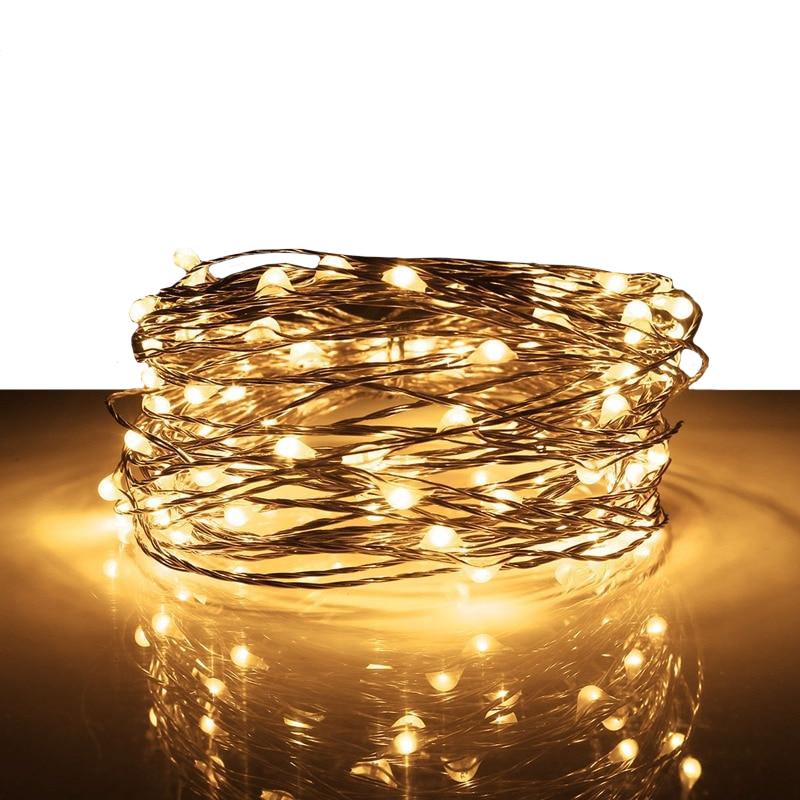 Гирлянда Xmas Роса батарейки 5 м теплое свечение на 3 батарейки (HA-53) - фото 2 Гирлянда Xmas Роса батарейки 5 м теплое свечение на 3 батарейки (HA-53) - фото 2