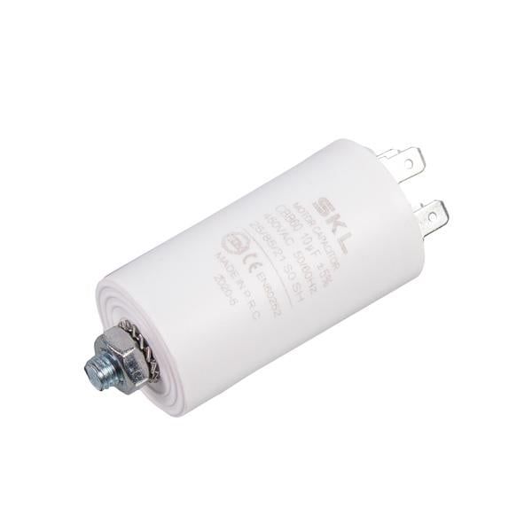 Пусковой конденсатор CBB60 10uF 450V для стиральной машины