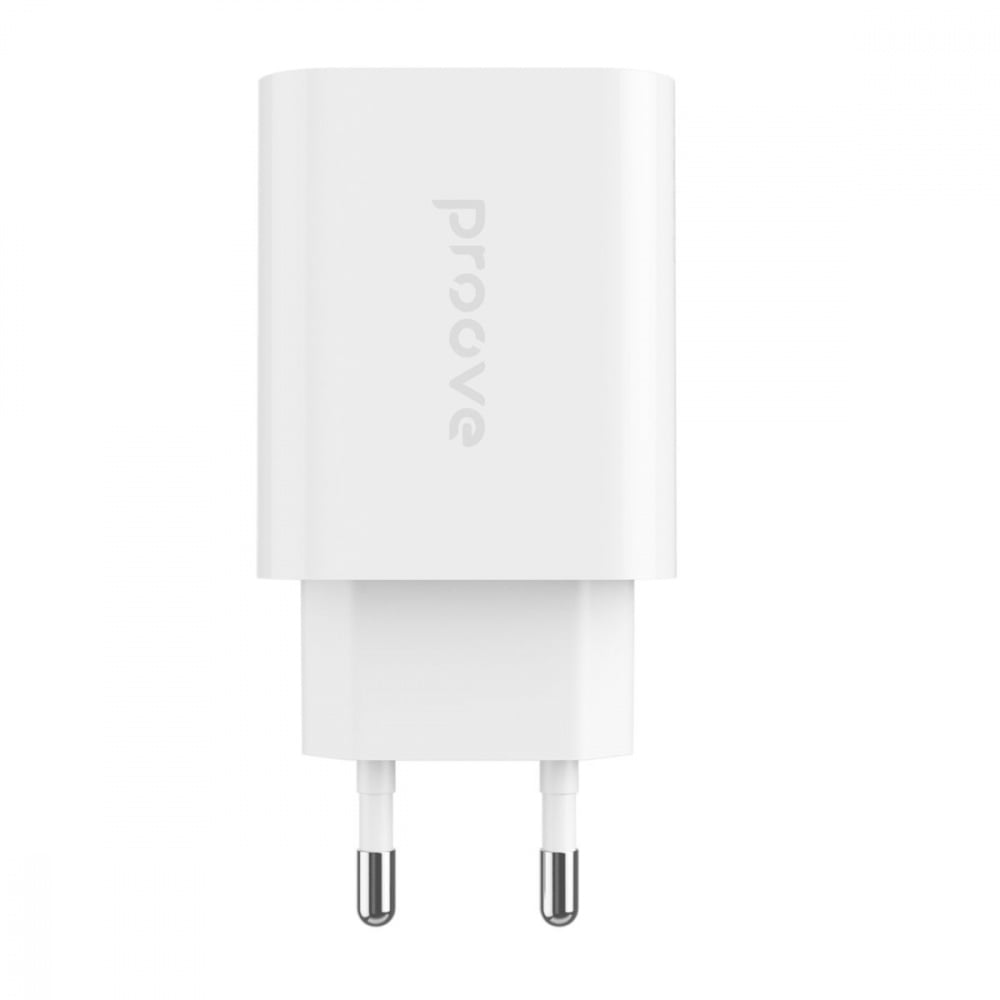 Зарядний пристрій Proove Rapid 30 W 2 USB Type-C White 2 USB Type-C White - фото 4