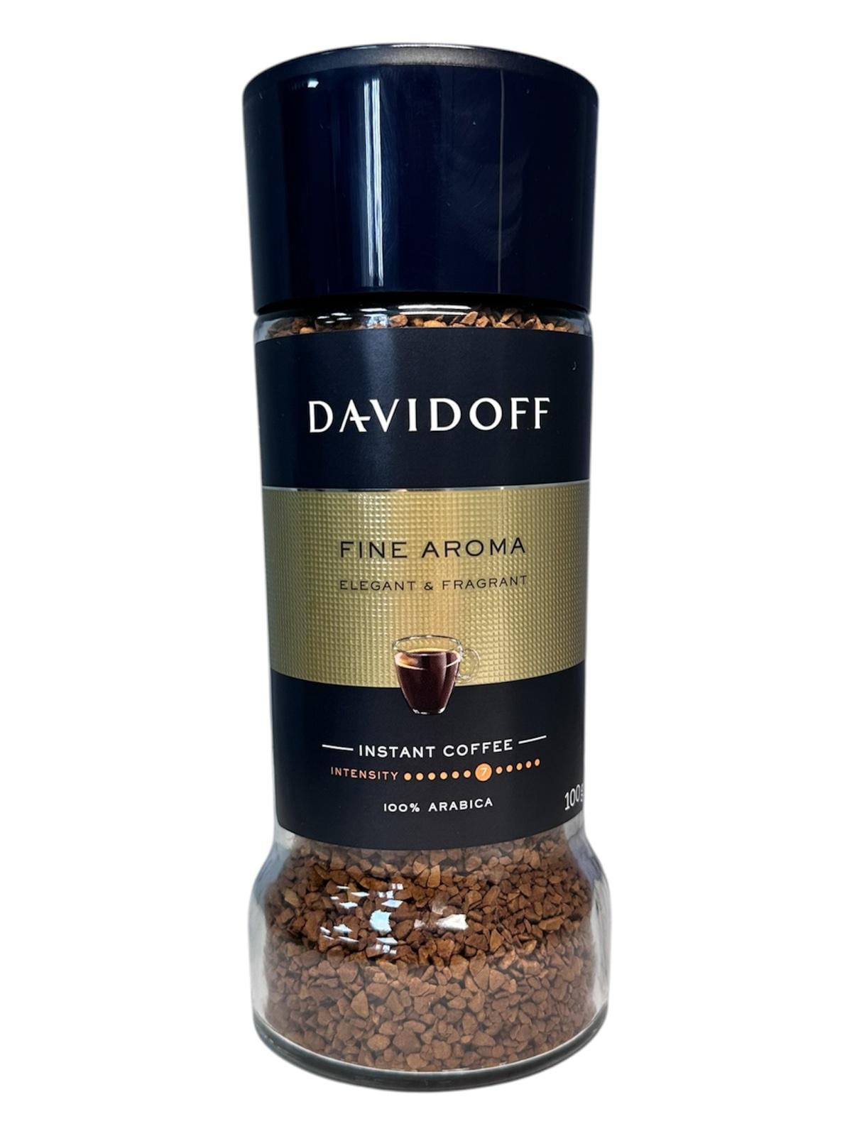 Кофе Davidoff Fine Aroma Elegant&Fragrant растворимый 100 г в стеклянной банке (368)