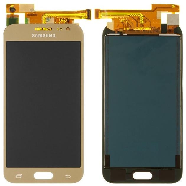 Дисплейный модуль Liquid Crystal Display/Touchscreen для Samsung J200F/J200G/J200H/J200Y Galaxy J2 TFT с регулировкой яркости Золотой (000016938)