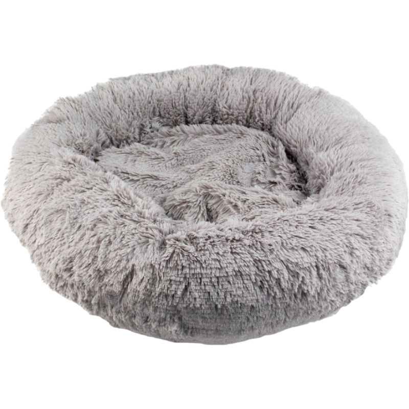 Лежак пуф для животных мягкий 60 см Серый (2529583979)