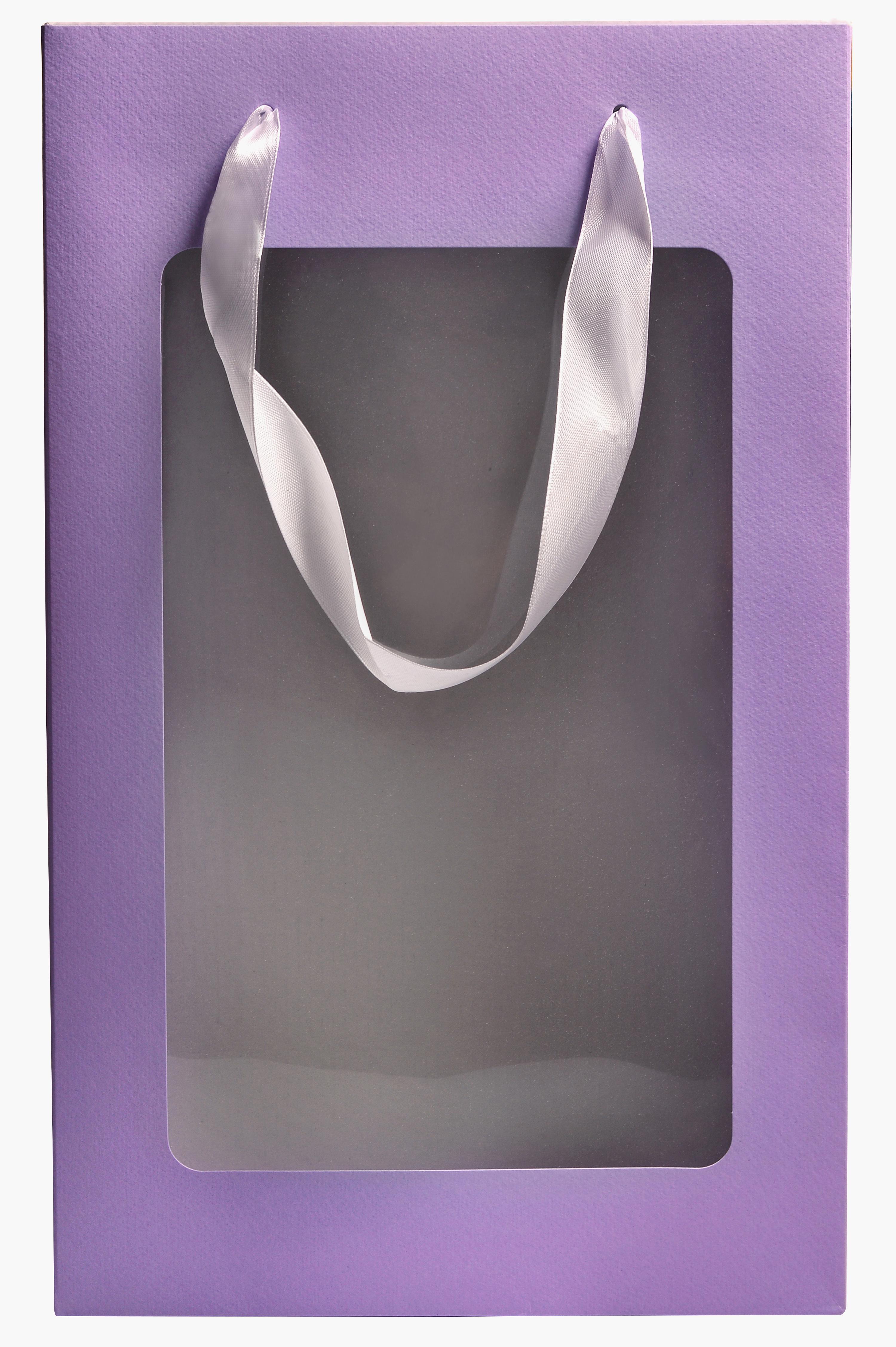 Подарункова коробка з пакетом 350х210х100 мм Бузковий (410573943) - фото 3 Подарункова коробка з пакетом 350х210х100 мм Бузковий (410573943) - фото 3