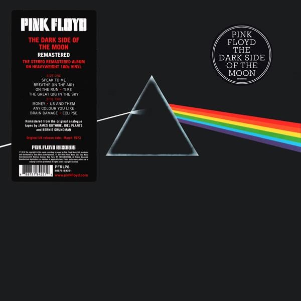 Виниловая пластинка Pink Floyd - The Dark Side Of The Moon LP (62554)