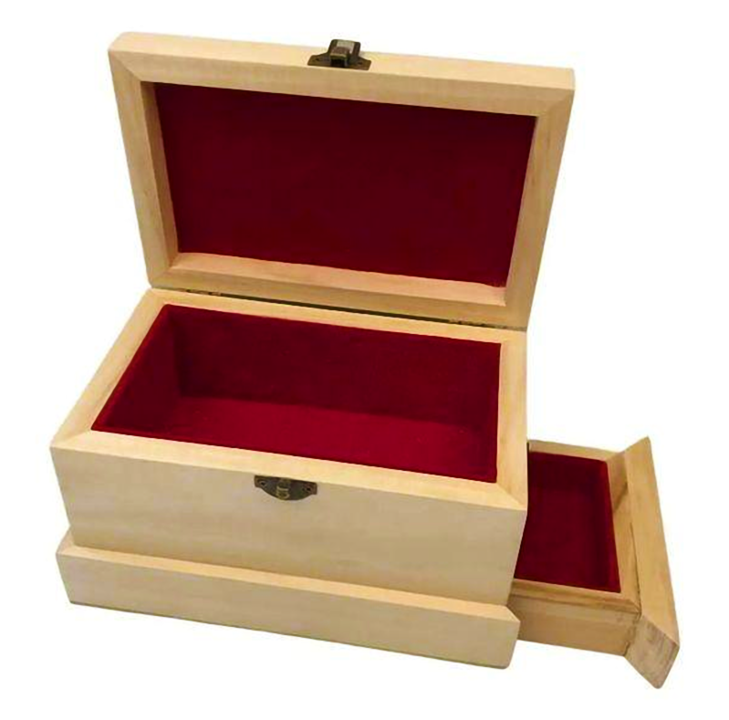 Заготовка шкатулки с секретом из липы 20х20 см. (27320656)