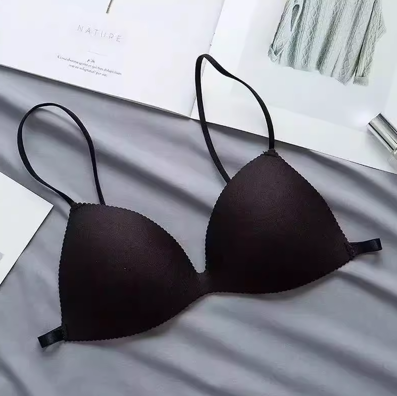 Бюстгальтер с тонкими шлейками 75AB Черный (22-57-1348-Ч)