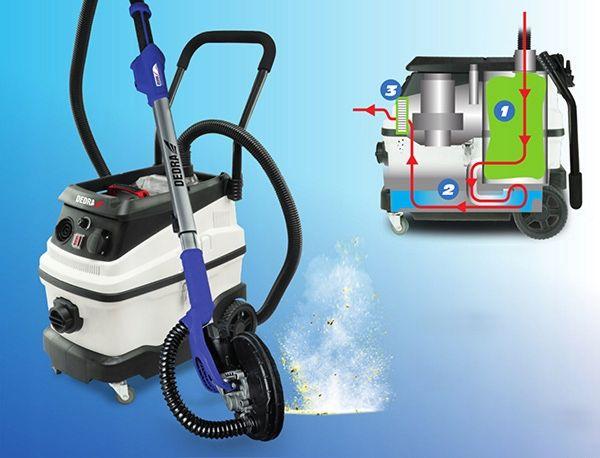 Пилосос будівельний Dedra DED6603 (226614) - фото 4 Пилосос будівельний Dedra DED6603 (226614) - фото 4