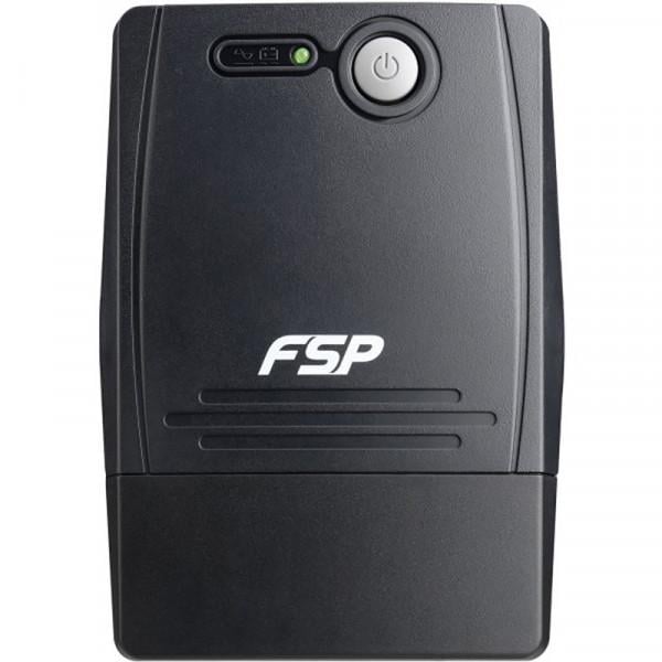 Джерело безперебійного живлення FSP PPF4800407 FP800 800ВА/480Вт Line-Int 2хSchuko AVR Black (577159)