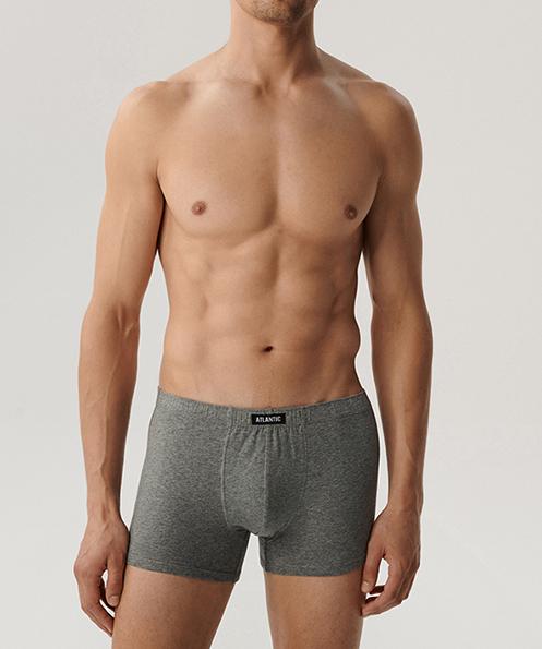 Трусы шортамы мужские Atlantic Basic 3BMH-0070 3 шт. CZA/SZM/SZMC (5903351395052) - фото 2 Трусы шортамы мужские Atlantic Basic 3BMH-0070 3 шт. CZA/SZM/SZMC (5903351395052) - фото 2