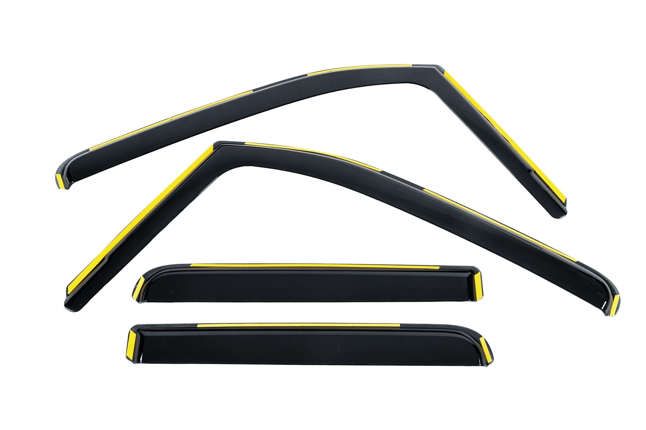 Ветровики вставные Niken Luxury для Toyota Proace City 2016- гг. поликарбонат 4 шт. Черный (188660) Ветровики вставные Niken Luxury для Toyota Proace City 2016- гг. поликарбонат 4 шт. Черный (188660)