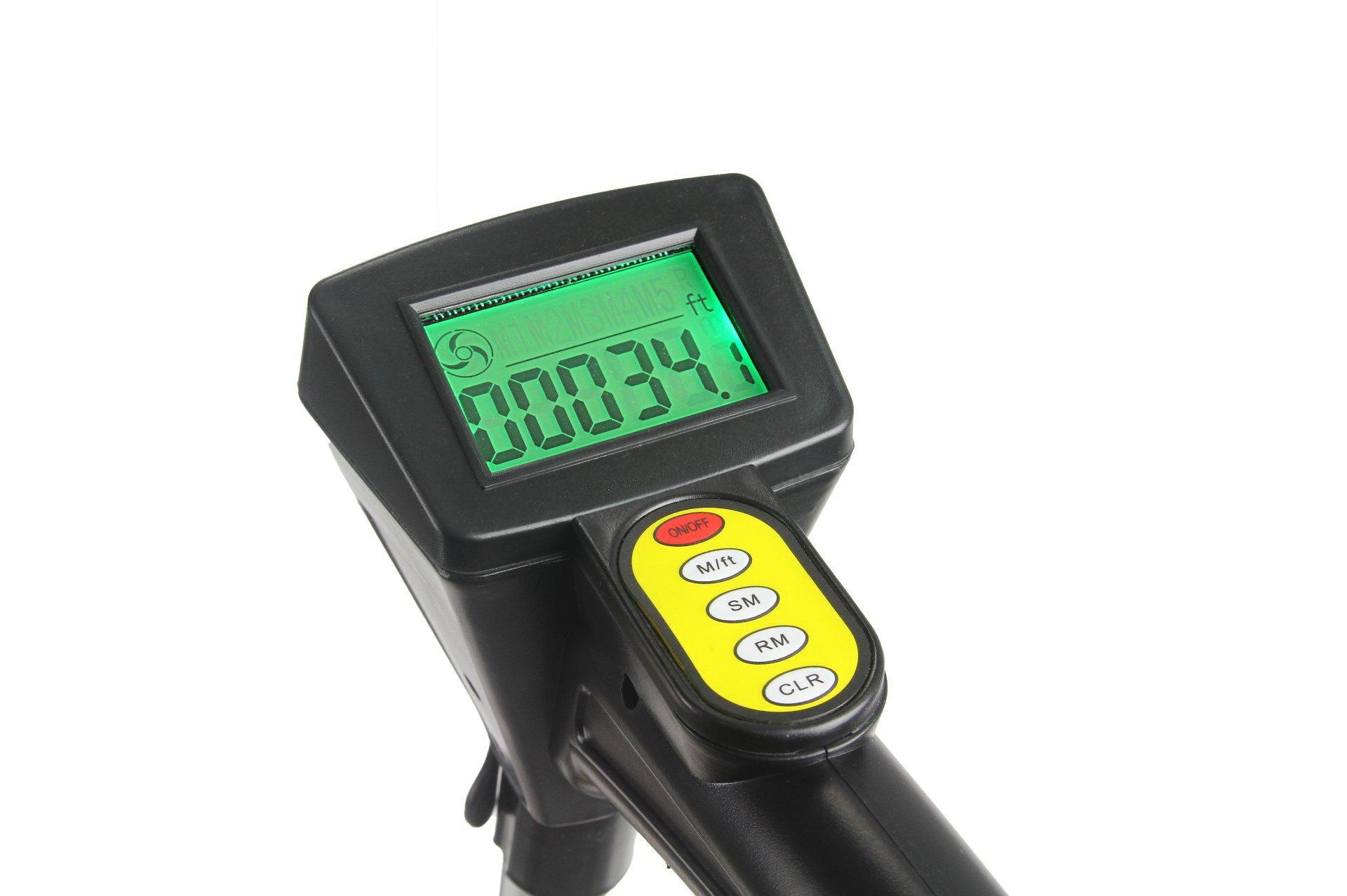 Курвиметр с цифровым Mar-Pol ЖК-дисплеем 320 мм Черно-желтый (M04030) - фото 7