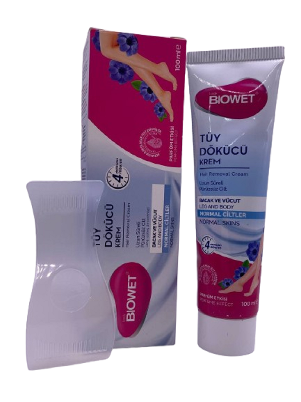 Крем для депиляции Biowet для нормальной кожи 100 мл (2273745027)