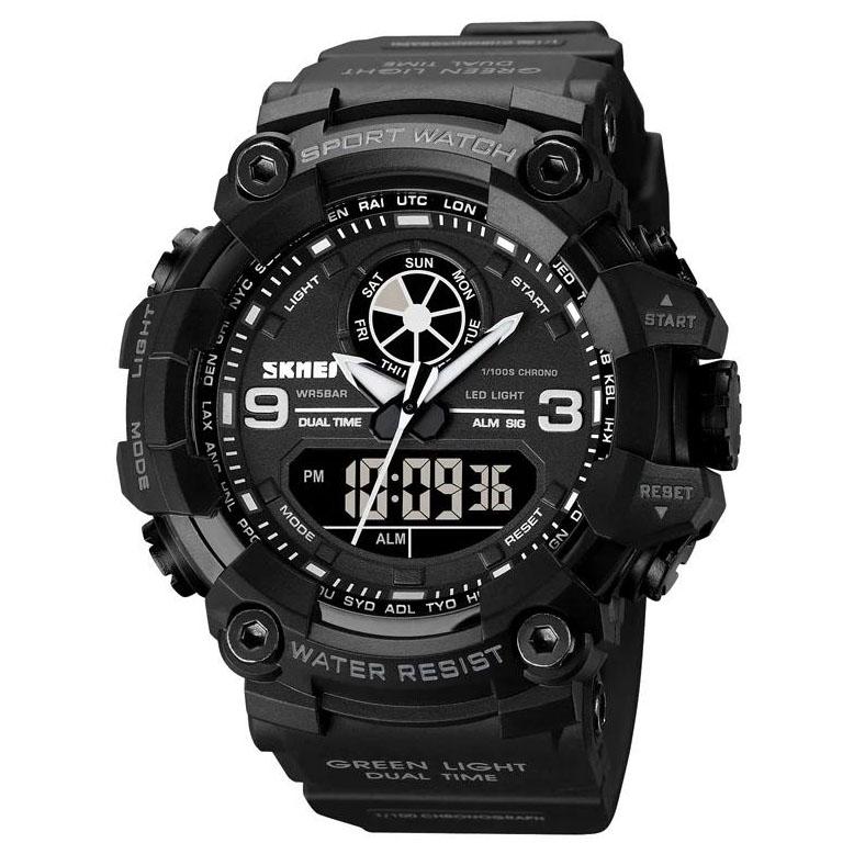 Наручные часы мужские Skmei 1818BK Черный (29079599)