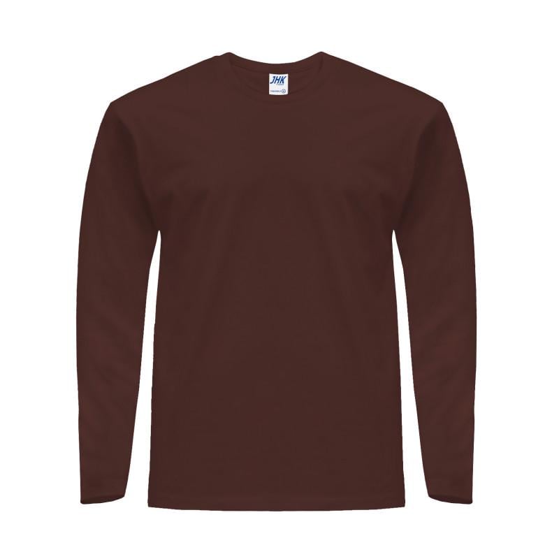 Футболка JHK REGULAR T-SHIRT LS XS Коричневый (CH) Футболка JHK REGULAR T-SHIRT LS XS Коричневый (CH)