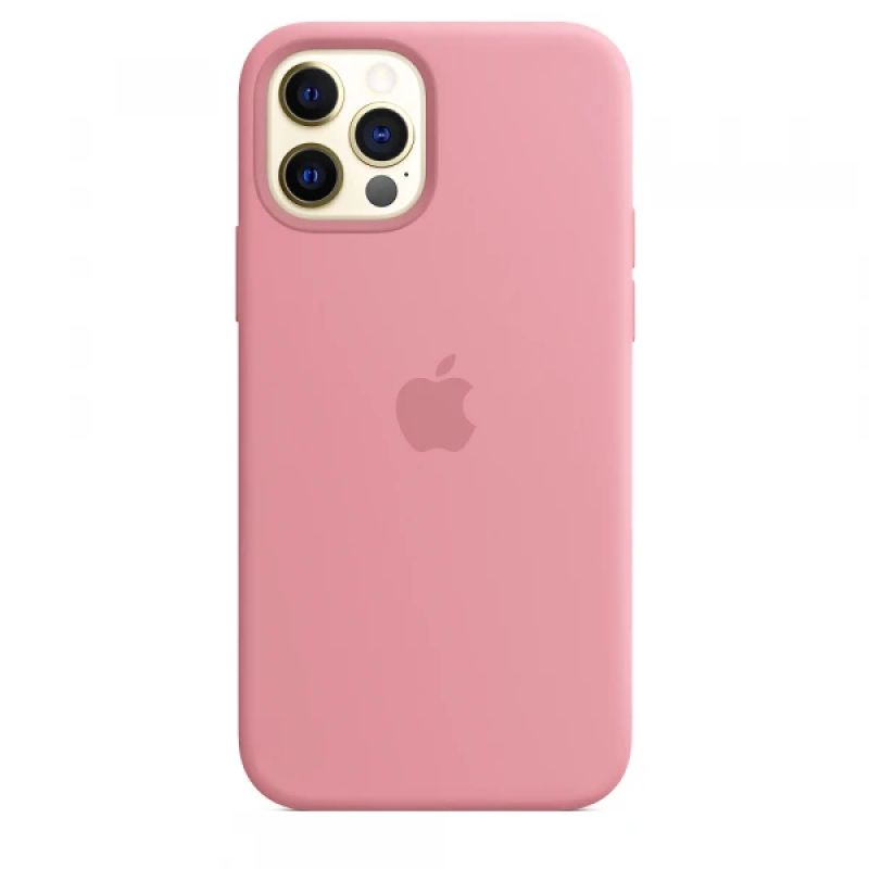 Чехол GoVern Silicone Case Full для Apple iPhone 12 Pro Max Pink