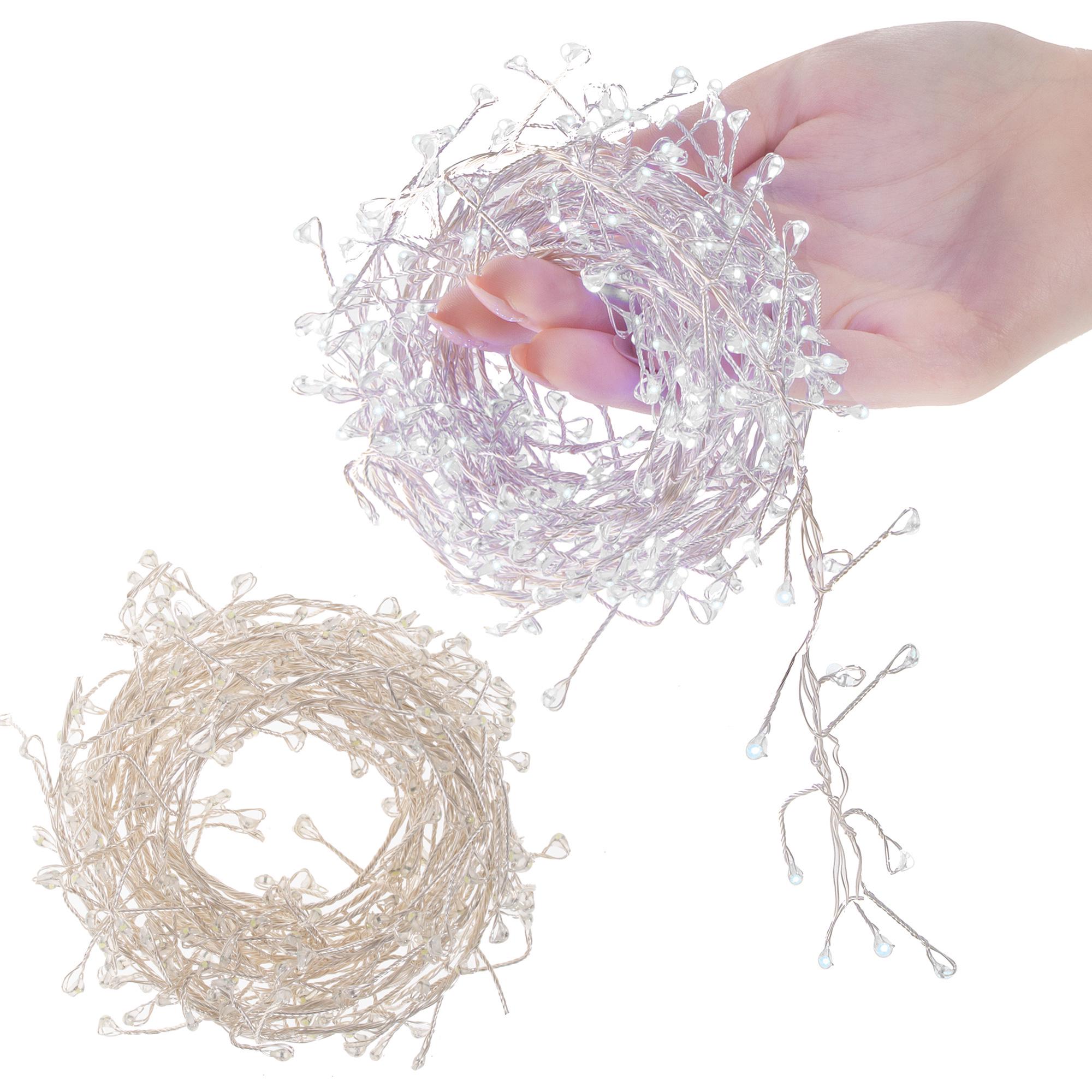 Гірлянда на батарейках Springos 100 LED 3 м Cold white (CL0072) - фото 4 Гірлянда на батарейках Springos 100 LED 3 м Cold white (CL0072) - фото 4