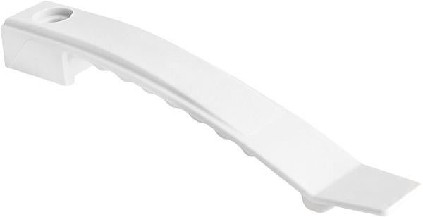 Затискач кабельний АСКО-УКРЕМ під дюбель 135 мм поліамід 10 шт. Білий (A0150090142)