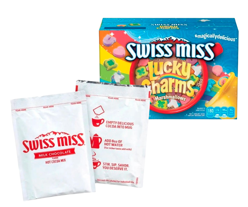 Горячий шоколад Swiss Miss из маршмелоа Lucky Charms 43,4 г (2616573537)